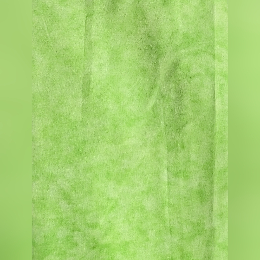 New Vibrant Green Fabric, 3yds, Material, TM1-Q